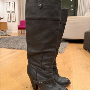 Sam Edelman Black Heeled Boots